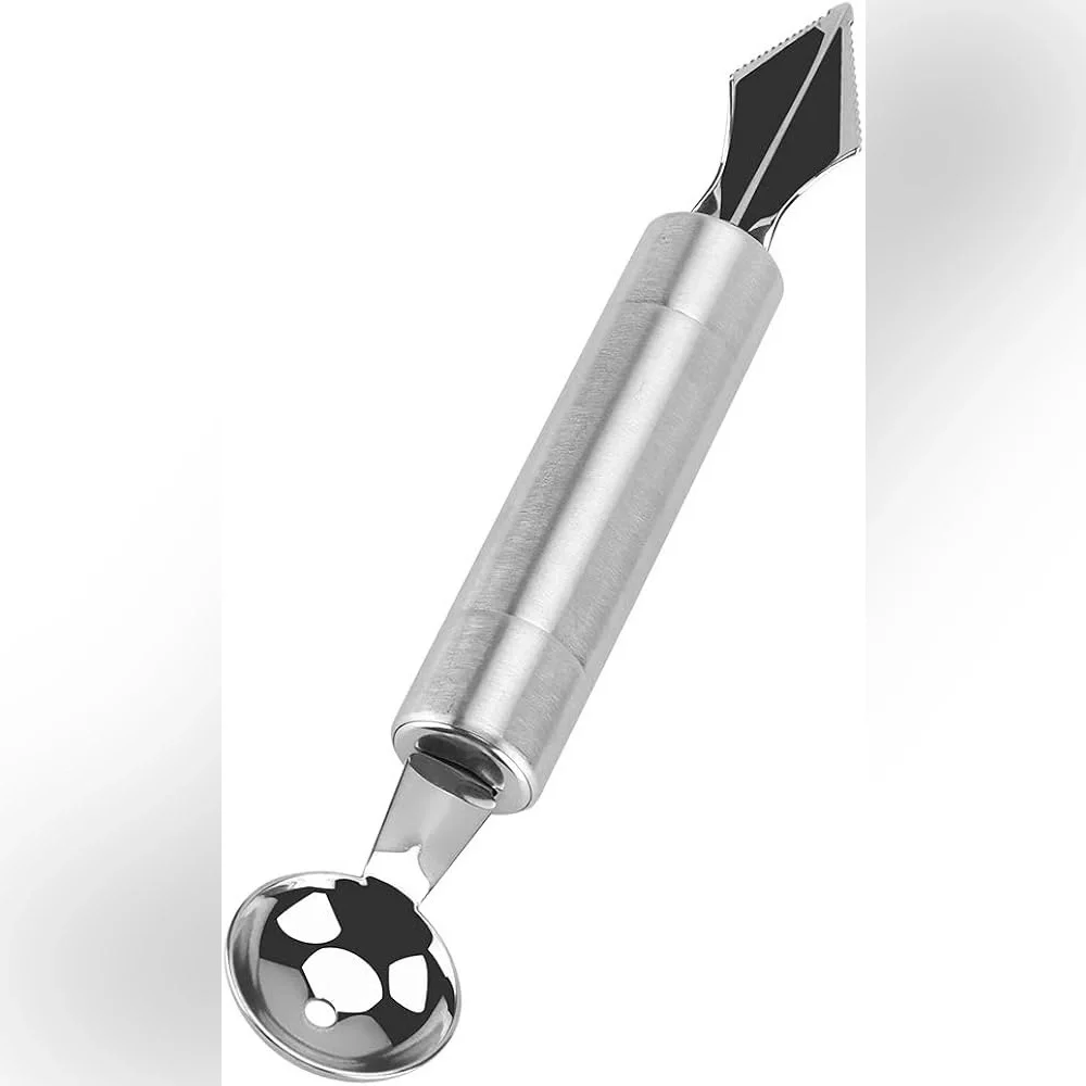 Stainless Steel Fruit Carving Knife Watermelon Melon Baller Kitchen Gadgets
